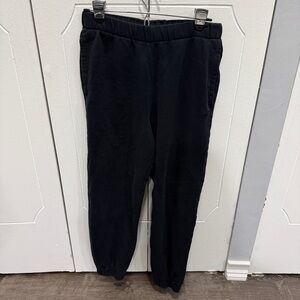 Hollister Black Ultra High-Rise Tapered Sweatpants